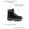 image:imageTimberland PRO Mens 6 Direct Attach MaxTRAX Soft Toe Waterproof Insulated BootBlack NubuckGray