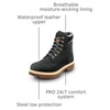 image:imageTimberland PRO Mens 6 Direct Attach MaxTRAX Steel Toe Waterproof Insulated BootBlack NubuckBeige