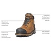 image:imageTimberland PRO Mens 6 Inch Boondock Soft Toe WP Industrial Work BootBrown