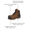 image:imageTimberland PRO Mens Boondock BOA 6 Inch Composite Safety Toe Waterproof Puncture Resistant Industrial Work Boot Mocha Brown 115M