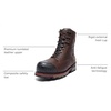 image:imageTimberland PRO Mens Boondock Waterproof ST Work BootBrown Tumbled L