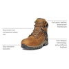image:imageTimberland PRO Mens Hypercharge 6 Inch Composite Safety Toe Waterproof Industrial Work BootBrown Distressed