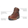 image:imageTimberland PRO Mens Hypercharge 6 Inch Composite Safety Toe Waterproof Industrial Work BootTeak Trailblazer Brown V1