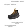 image:imageTimberland PRO Mens Morphix Comp Toe Safety Work ShoesBlackWheat