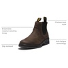 image:imageTimberland PRO Mens Nashoba Slipon BootsStout Brown