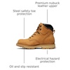 image:imageTimberland PRO Mens Pit Boss 6 Inch Steel Safety Toe Industrial Work BootWheat2024 New