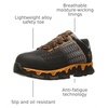 image:imageTimberland PRO Mens Powertrain Sport Alloy Safety Toe Static Dissipative Industrial Athletic Work ShoeBlackGreyOrange V1