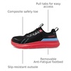 image:imageTimberland PRO Mens Setra Low Comp Toe Work ShoesBlackPink