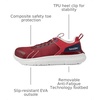 image:imageTimberland PRO Mens Setra Low Comp Toe Work ShoesMaroonNavy