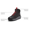image:imageTimberland PRO Morphix 6 Composite Safety Toe WaterproofBlackRed2024 New