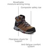 image:imageTimberland PRO Switchback 6 Composite Safety Toe Puncture Resistant WaterproofTurkish CoffeeRed V1