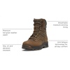 image:imageTimberland PRO TiTAN EV 8 Inch Soft Toe WaterproofBrown V1