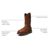 image:imageTimberland PRO True Grit PullOn Composite Safety Toe WaterproofMedium Brown V1
