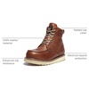 image:imageTimberland PRO Unisex Adult Pro Wedge 6 Inch Soft Toe Work BootsRust