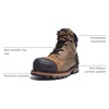 image:imageTimberland PRO mens Bosshog 6 Composite Safety Toe Puncture Resistant Waterproof Industrial Work BootBrown V1