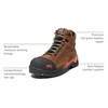 image:imageTimberland PRO mens Bosshog 6 Composite Safety Toe Puncture Resistant Waterproof Industrial Work BootBrownOrange2024 New
