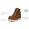 image:imageTimberland PRO mens Gridworks Wedge 6 Inch Moc Soft Toe Waterproof Industrial Work BootGolden Brown
