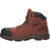 image:imageTimberland PRO mens Helix Hd 6 Composite Safety Toe WaterproofIndustrial amp Construction ShoeRedBrown
