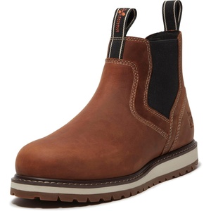 image:imageTimberland PRO Irvine Chelsea Wedge Soft ToeMedium Brown V1