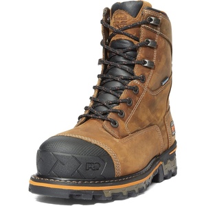 image:imageTimberland PRO Mens Boondock 8 Inch Composite Safety Toe Waterproof Work BootsBrown