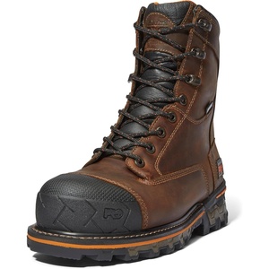 image:imageTimberland PRO Mens Boondock 8 Inch Composite Safety Toe Waterproof Work BootsBrown2024 New