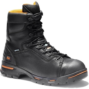 image:imageTimberland PRO Mens Endurance 8 Inch Steel Safety Toe Waterproof Work BootsBlack V1