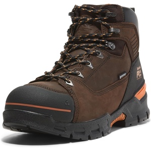 image:imageTimberland PRO Mens Endurance EV 6 Inch Composite Safety Toe Waterproof BootsWalnutOrange