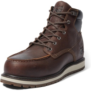 image:imageTimberland PRO Mens Irvine Wedge 6 Inch Alloy Safety Toe Industrial Work BootBrown