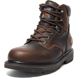 image:imageTimberland PRO Mens Pit Boss 6 Inch Soft Toe Industrial Work Boot Brown2024 New 11 W