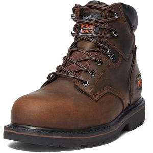 image:imageTimberland PRO Mens Pit Boss 6 Inch Steel Safety Toe Industrial Work BootBrown V1