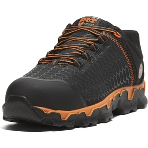 image:imageTimberland PRO Mens Powertrain Sport Alloy Safety Toe Industrial Athletic Work Shoe BlackOrange2024 New 105BlackOrange2024 New