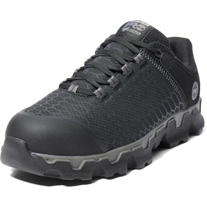image:imageTimberland PRO Mens Powertrain Sport Alloy Safety Toe Static Dissipative Industrial Athletic Work ShoeBlackGrey2024 New