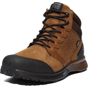 image:imageTimberland PRO Reaxion Mid Soft Toe WaterproofBrownBlack
