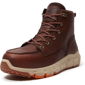 image:imageTimberland PRO Tempe 6 Inch Alloy Safety Toe Waterproof Industrial Work BootsRust Full Grain