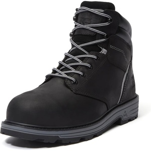 image:imageTimberland PRO Titan Tasker 6 Inch Alloy Safety Toe Industrial Work BootsBlack Full Grain