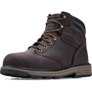 image:imageTimberland PRO Titan Tasker 6 Inch Alloy Safety Toe Industrial Work BootsDark Brown Full Grain