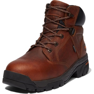 image:imageTimberland PRO mens Helix 6 Inch Alloy Safety Toe Waterproof Industrial Work BootBrown