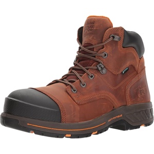 image:imageTimberland PRO mens Helix Hd 6 Composite Safety Toe WaterproofIndustrial amp Construction ShoeRedBrown