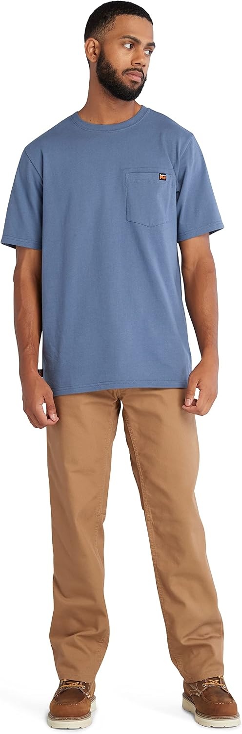 image:imageTimberland PRO Core Pocket Short Sleeve TShirtVintage Indigo