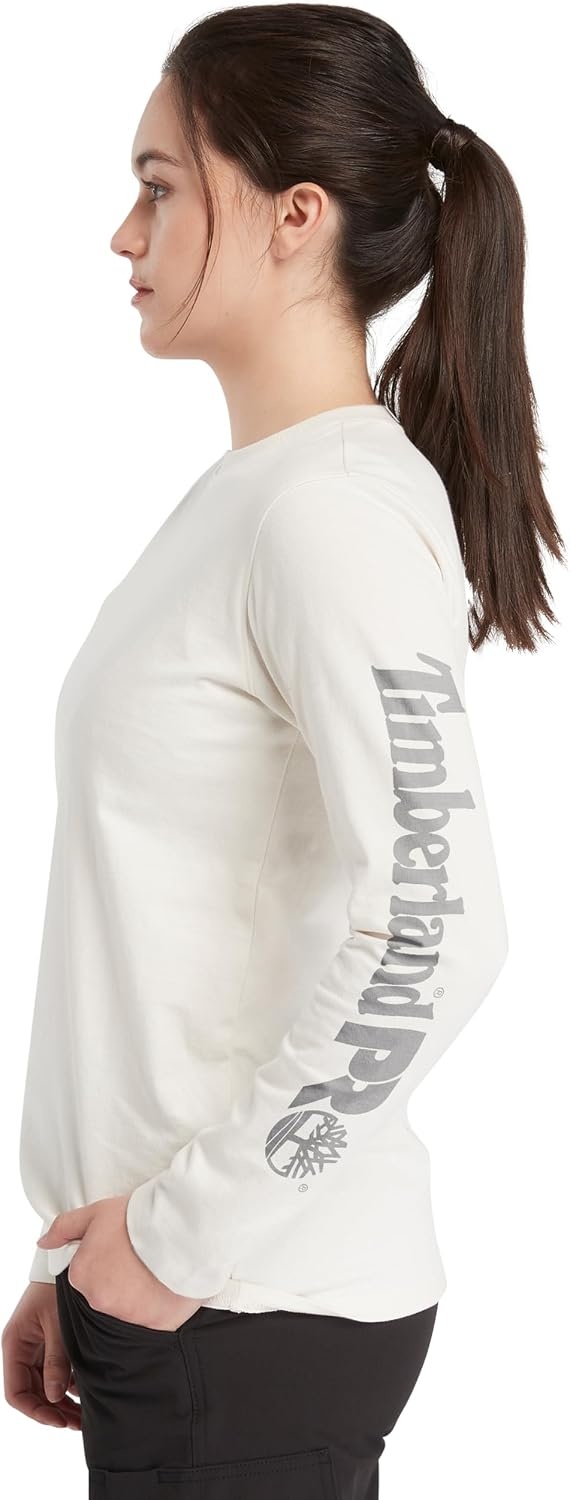 image:imageTimberland PRO Womens Core Long Sleeve TShirtVintage White