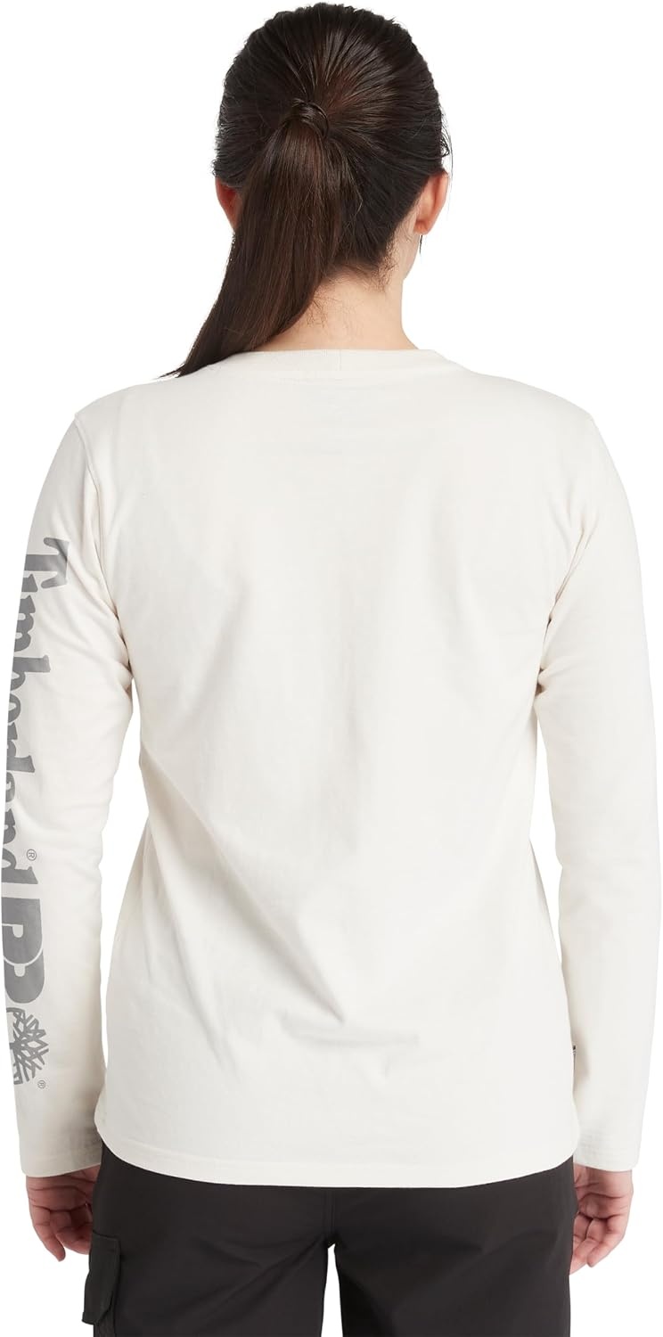 image:imageTimberland PRO Womens Core Long Sleeve TShirtVintage White