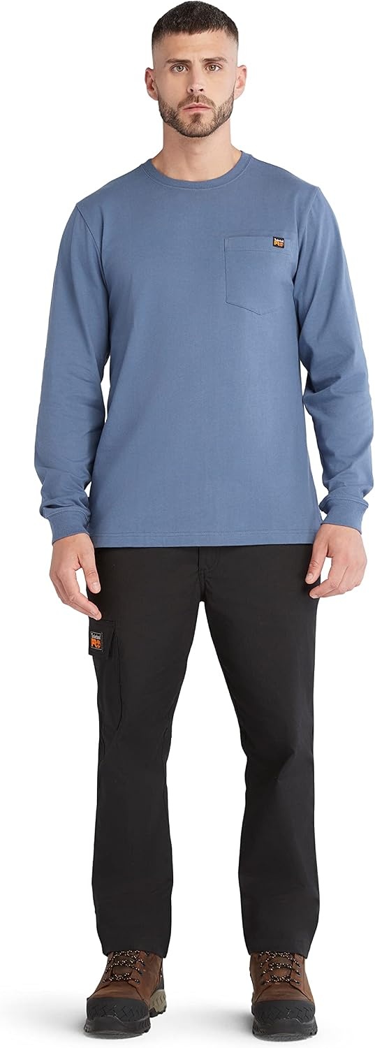 image:imageTimberland unisexadult Core Pocket Longsleeve TshirtOutdoors EquipmentVintage Indigo