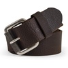 image:imageTimberland PRO 38mm Boot Leather BeltDark Brown Rubber Patch
