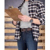 image:imageTimberland PRO 38mm Boot Leather BeltDark Brown Rubber Patch