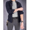 image:imageTimberland PRO 40mm Roller Buckle Leather BeltBlackDouble Stitch