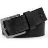 image:imageTimberland PRO 40mm Roller Buckle Leather BeltBlackRivet