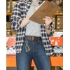 image:imageTimberland PRO 40mm Roller Buckle Leather BeltDark BrownRoller Buckley