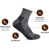 image:imageTimberland PRO 6Pack Half Cushion Quarter SocksMulti 6 Pack