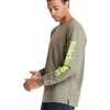 image:imageTimberland PRO Base Plate Blended Long Sleeve TShirt with LogoBurnt Olive Heather