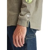 image:imageTimberland PRO Base Plate Blended Long Sleeve TShirt with LogoBurnt Olive Heather